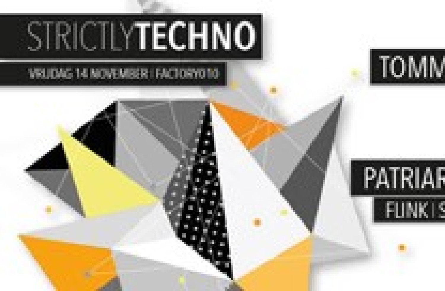 Party report: Strictly Techno, Rotterdam (14-11-2014)
