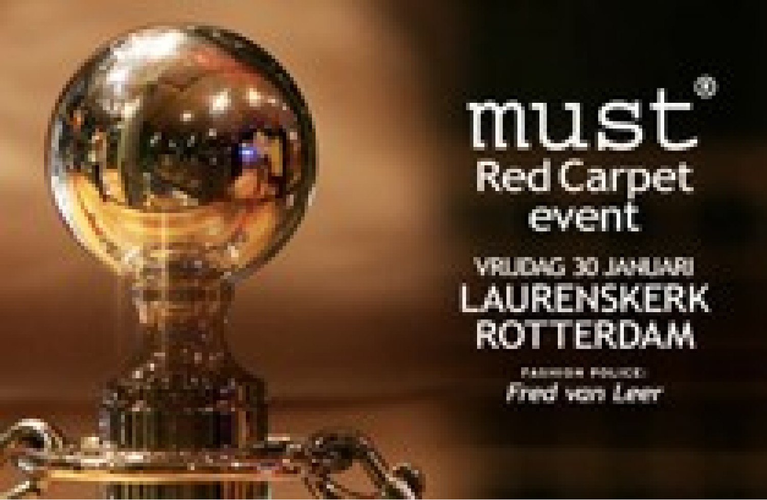 Party nieuws: MUST Red Carpet event in de Laurenskerk