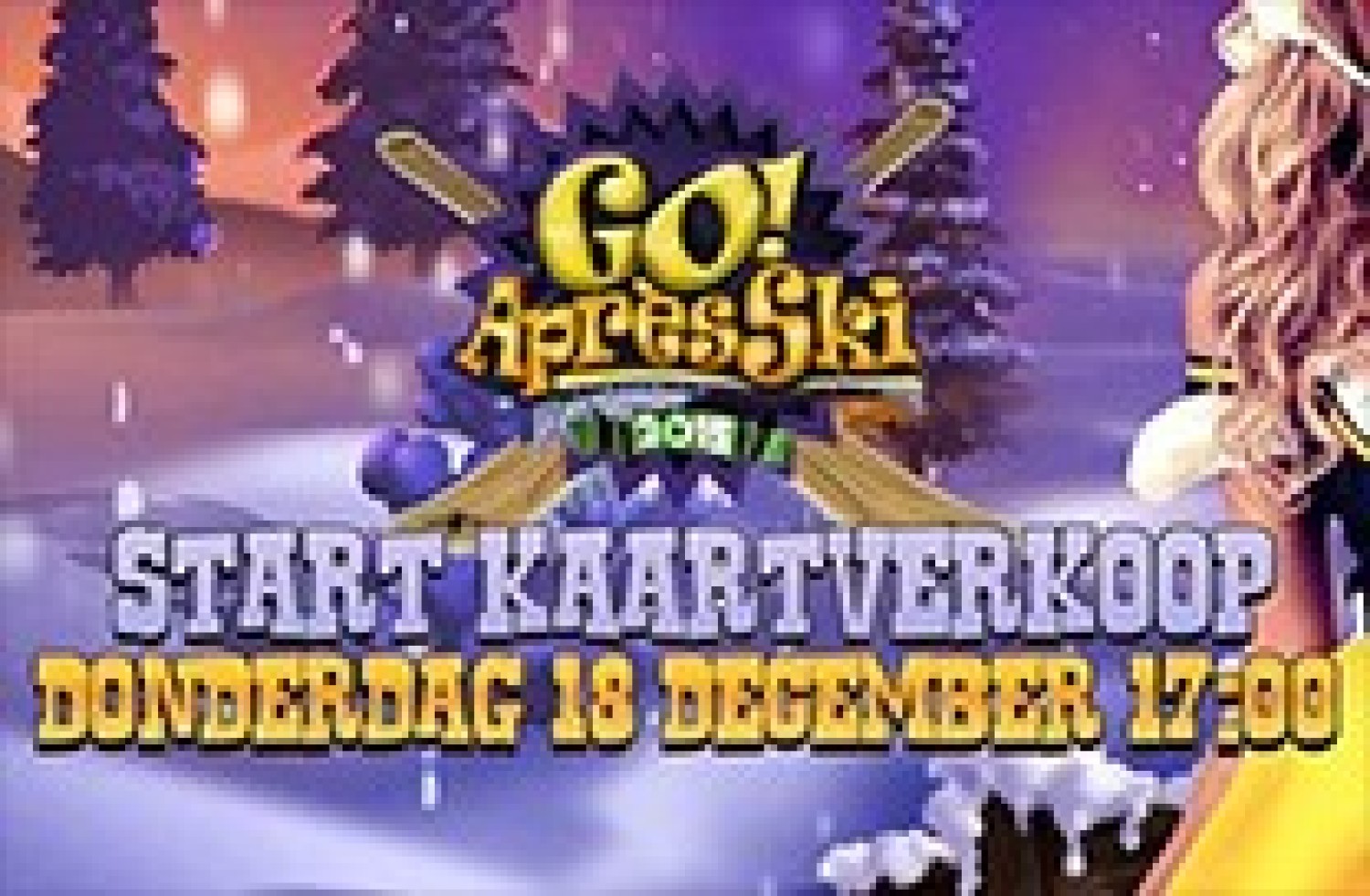 Party nieuws:  Kaartverkoop GO! Après Ski gaat deze week van start!