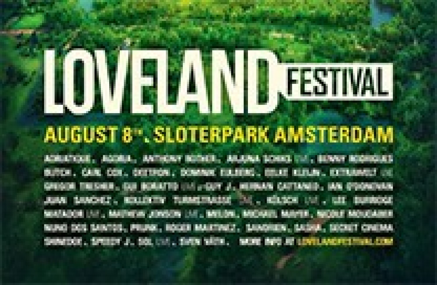 Party report: Loveland Festival 2015, Amsterdam (08-08-2015)
