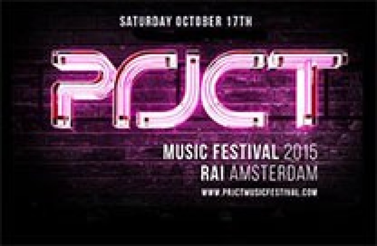 Party report: PRJCT Music Festival, Amsterdam (17-10-2015)