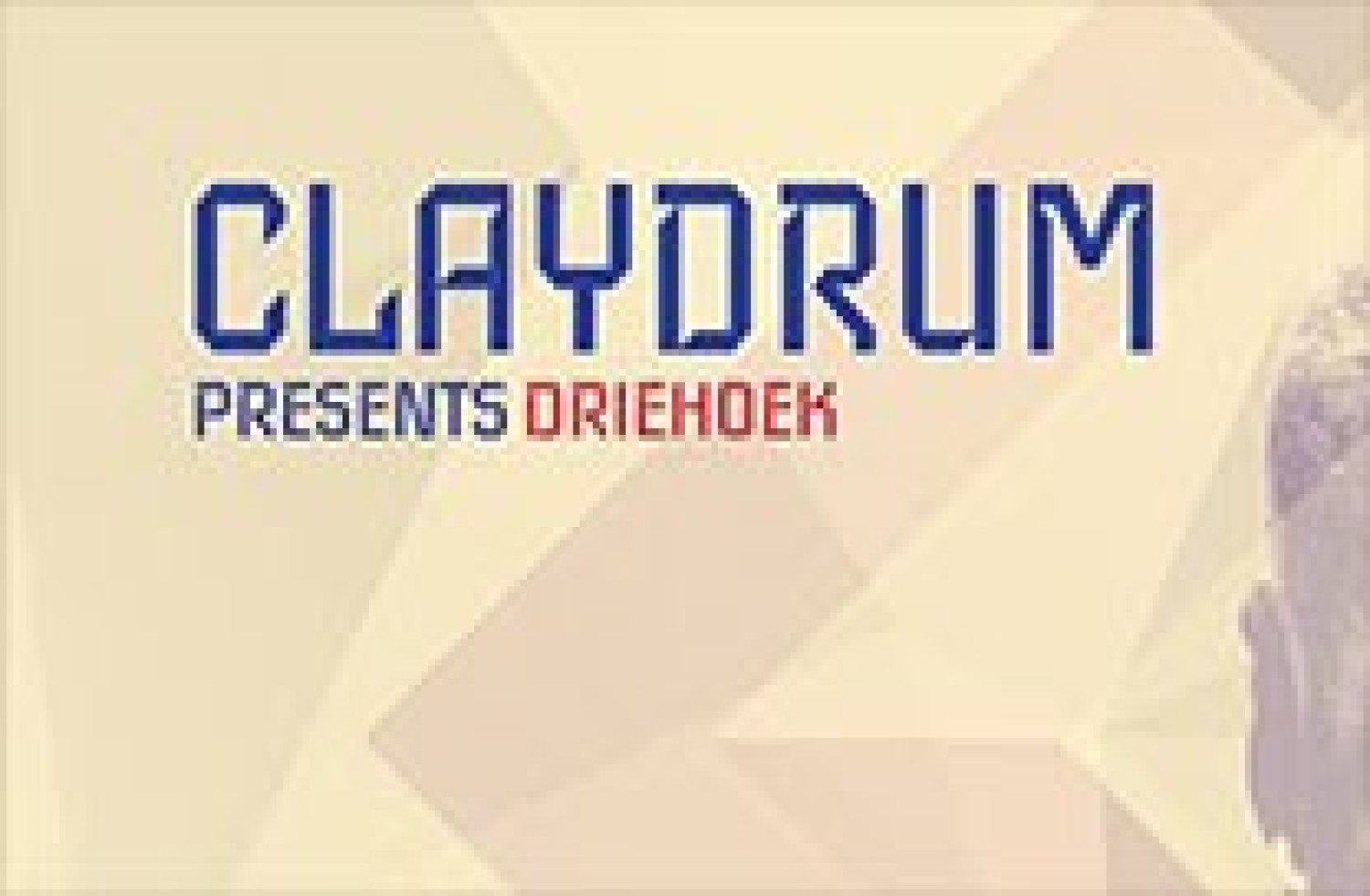 Party report: Claydrum presents Driehoek, Maastricht (30-10-2015)