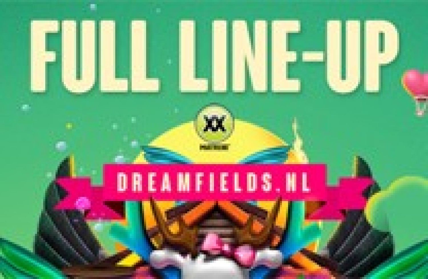 Party nieuws: Dreamfields Festival 2016 presenteert volledige line-up