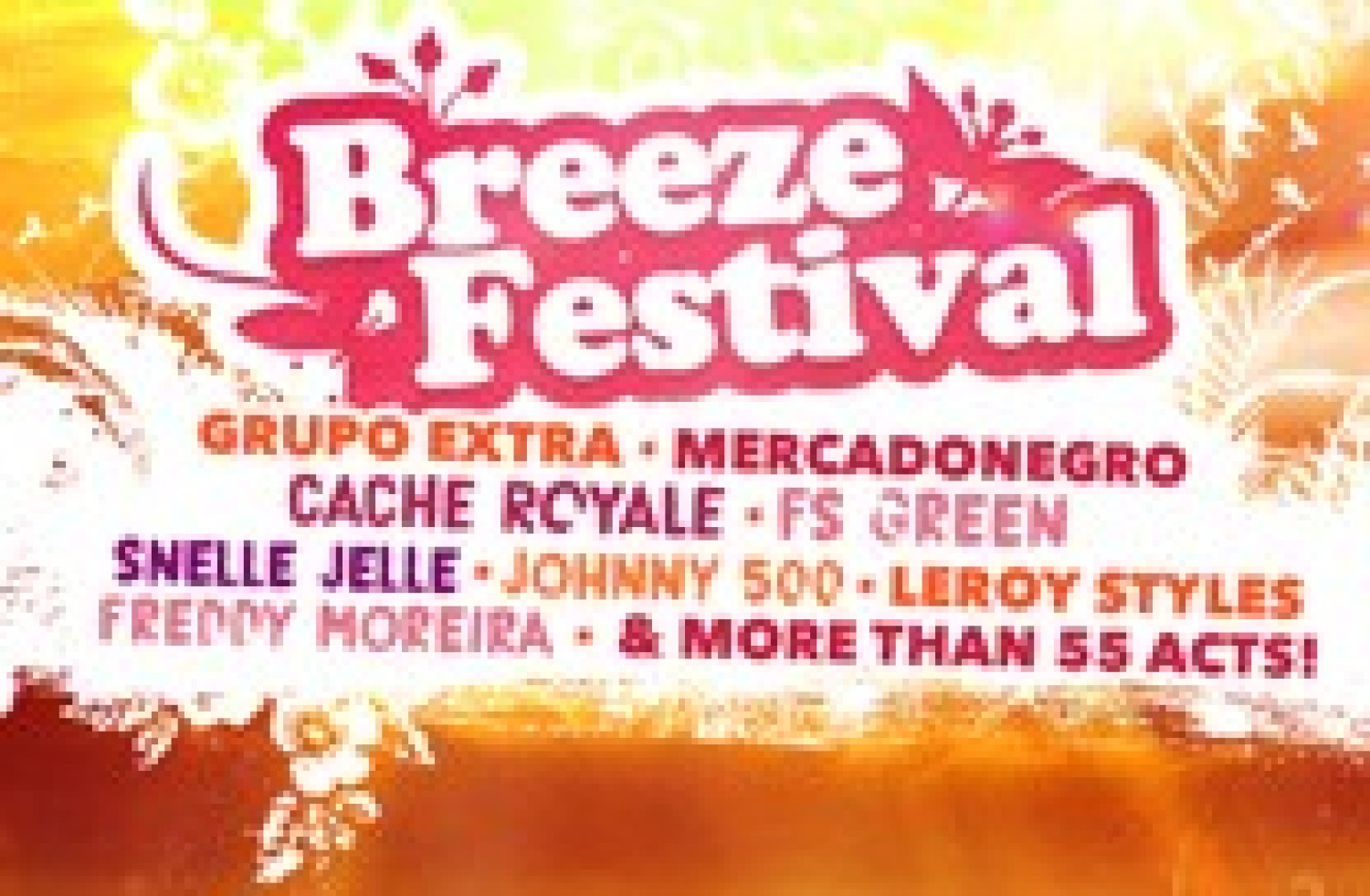 Party nieuws: Laatste info en timetable Breeze Festival!