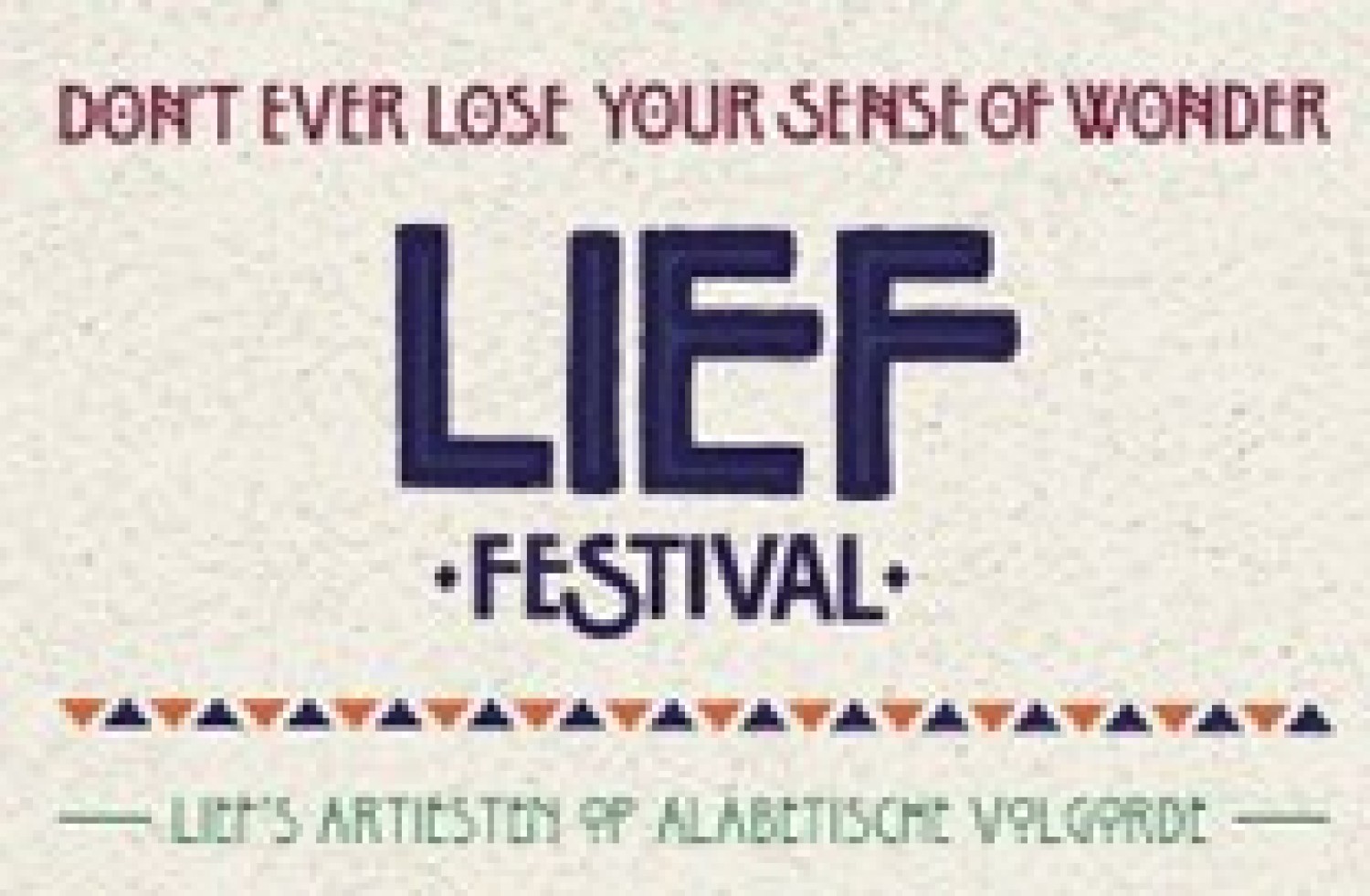 Party report: Lief Festival, Utrecht (03-09-2016)