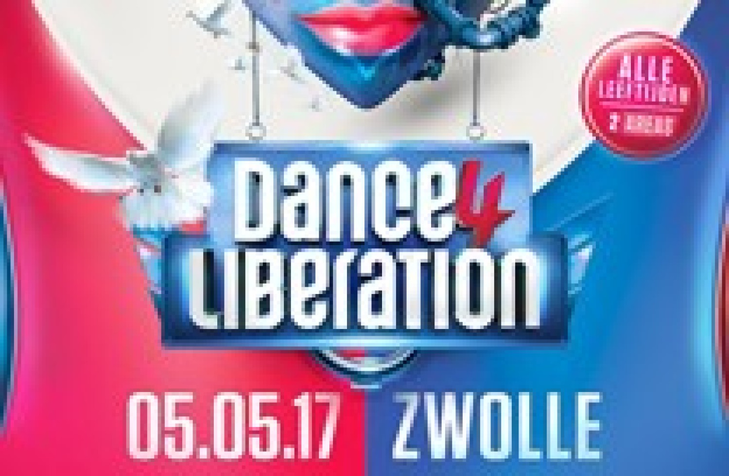 Party nieuws: Dance4Liberation 2017: Time-Table & Final info!