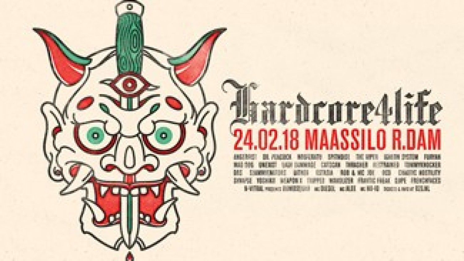 Party report: Hardcore4life, Rotterdam (24-02-2018)