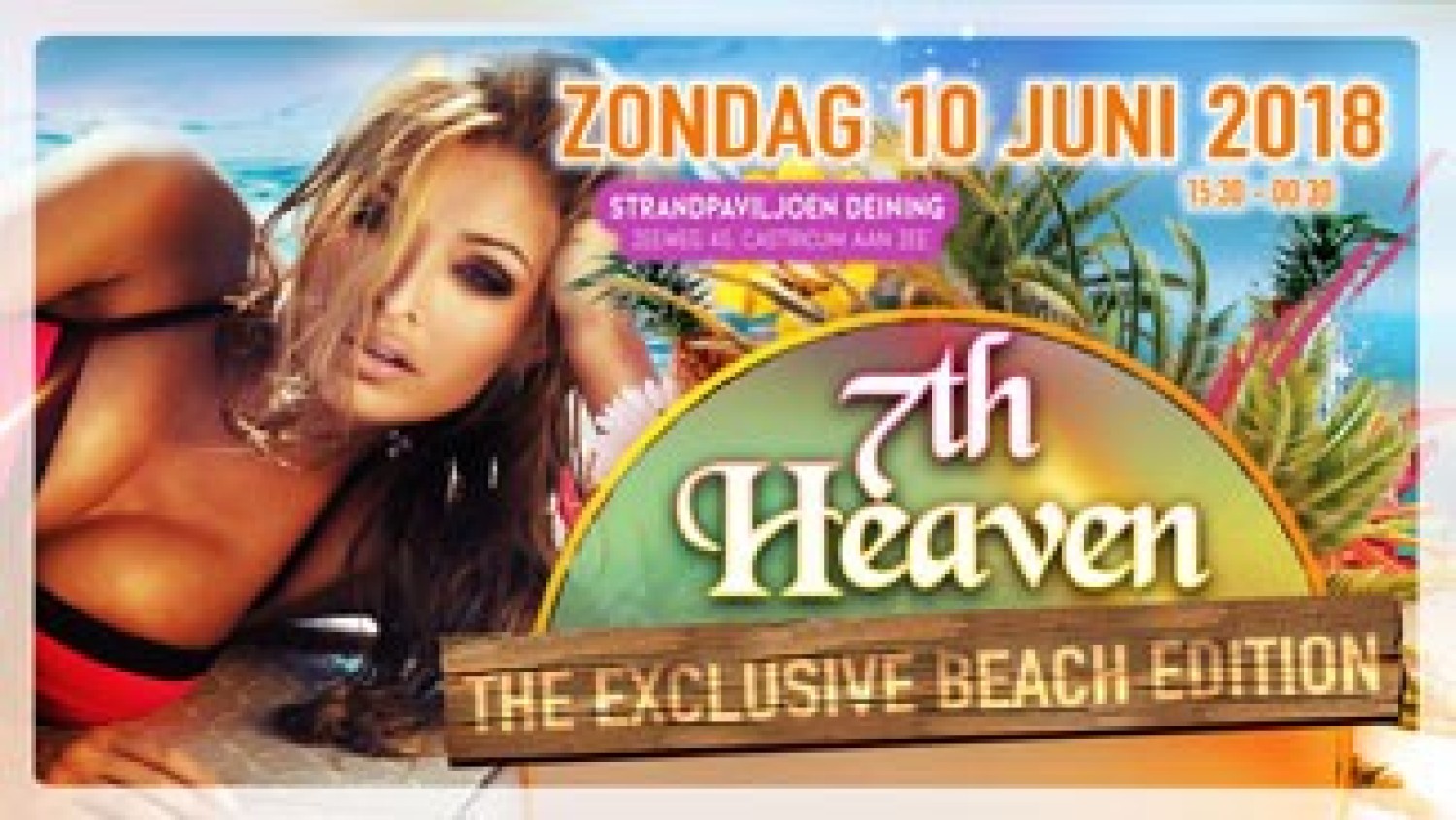 Party nieuws: 7th Heaven 'The Exclusive Beach Edition' is terug