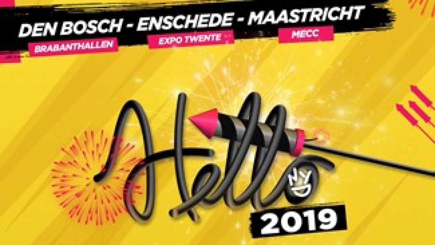 Party nieuws: HELLO 2019 in Den Bosch, Enschede en Maastricht