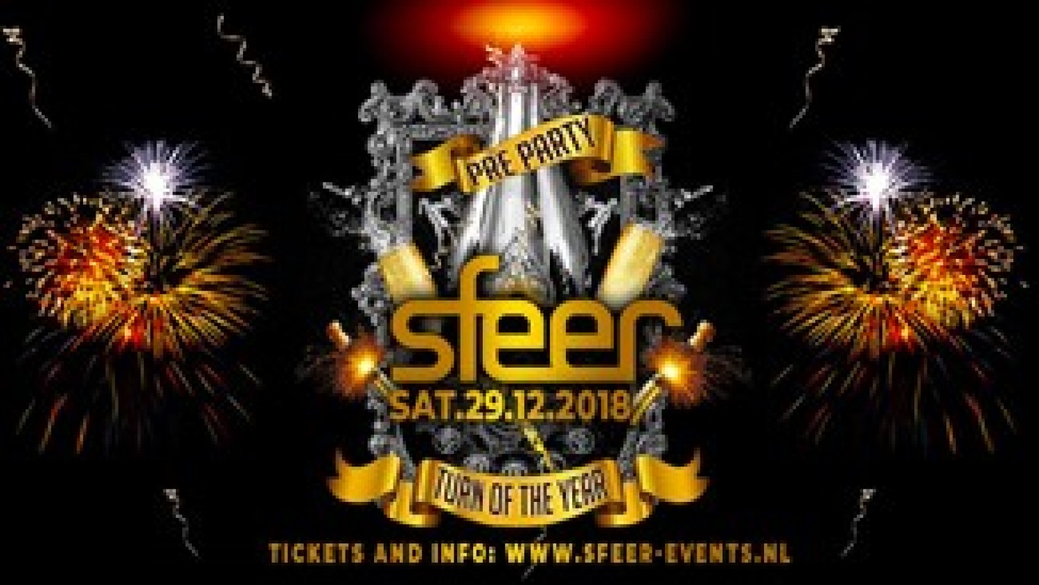 Party nieuws: Laatste tickets SFEER Turn of the Year 29 december!