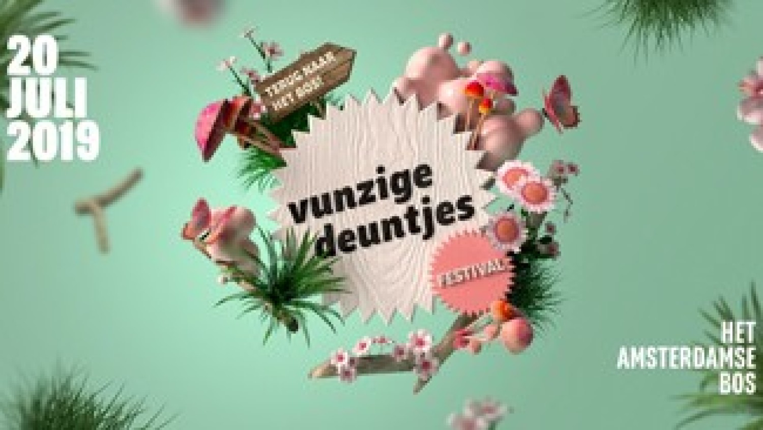 Party nieuws: Vunzige Deuntjes Festival gaat door in Amsterdamse Bos