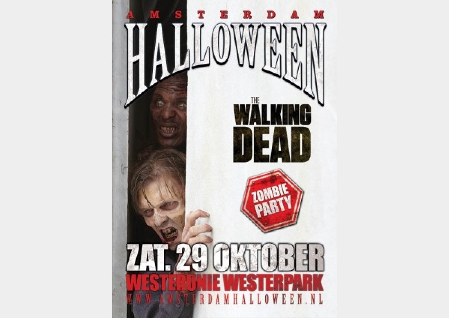 Party nieuws: Amsterdam Halloween: zombiewalk, timetable & laatste info