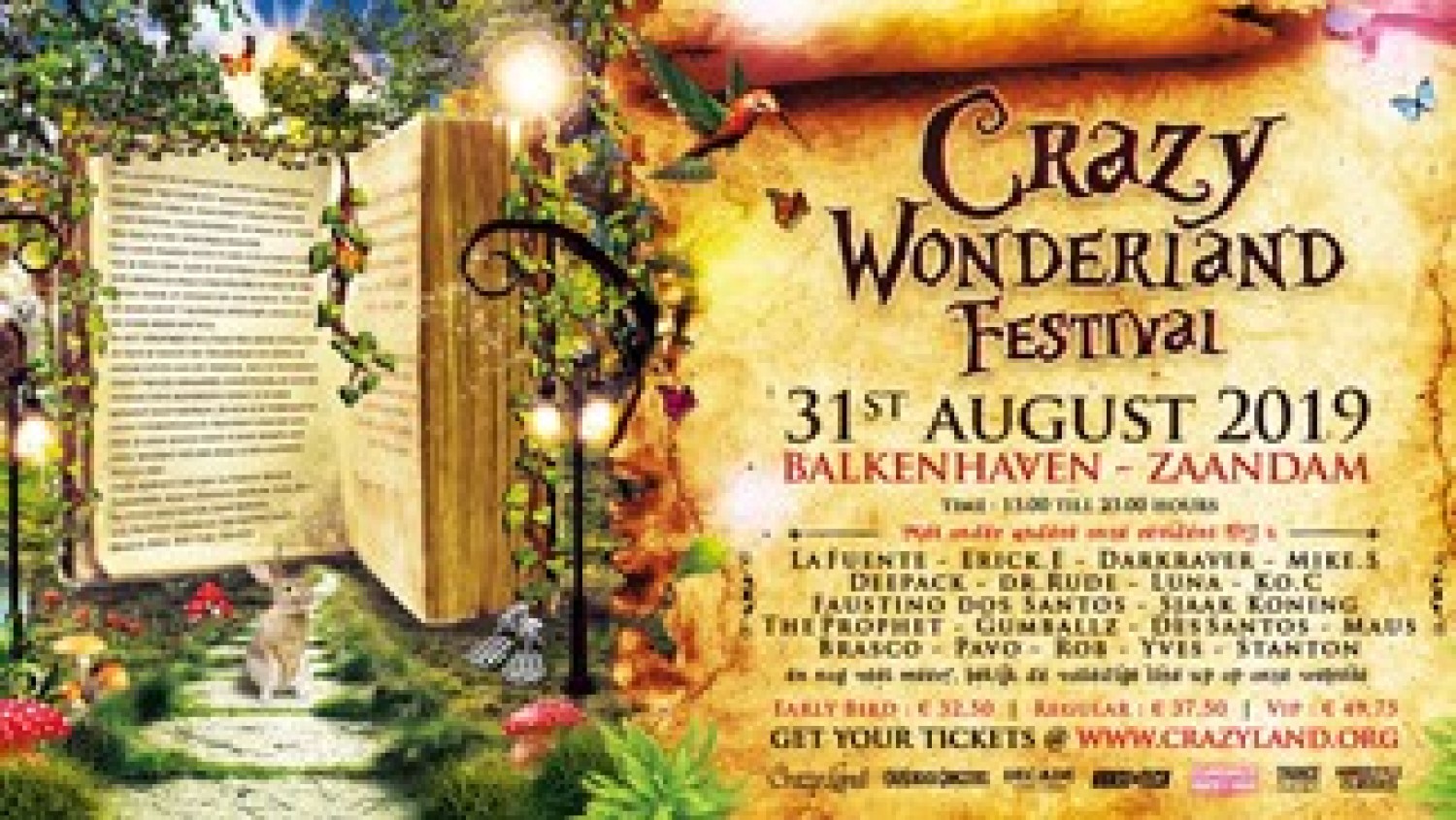 Party nieuws: Crazy Wonderland Festival bijna uitverkocht!