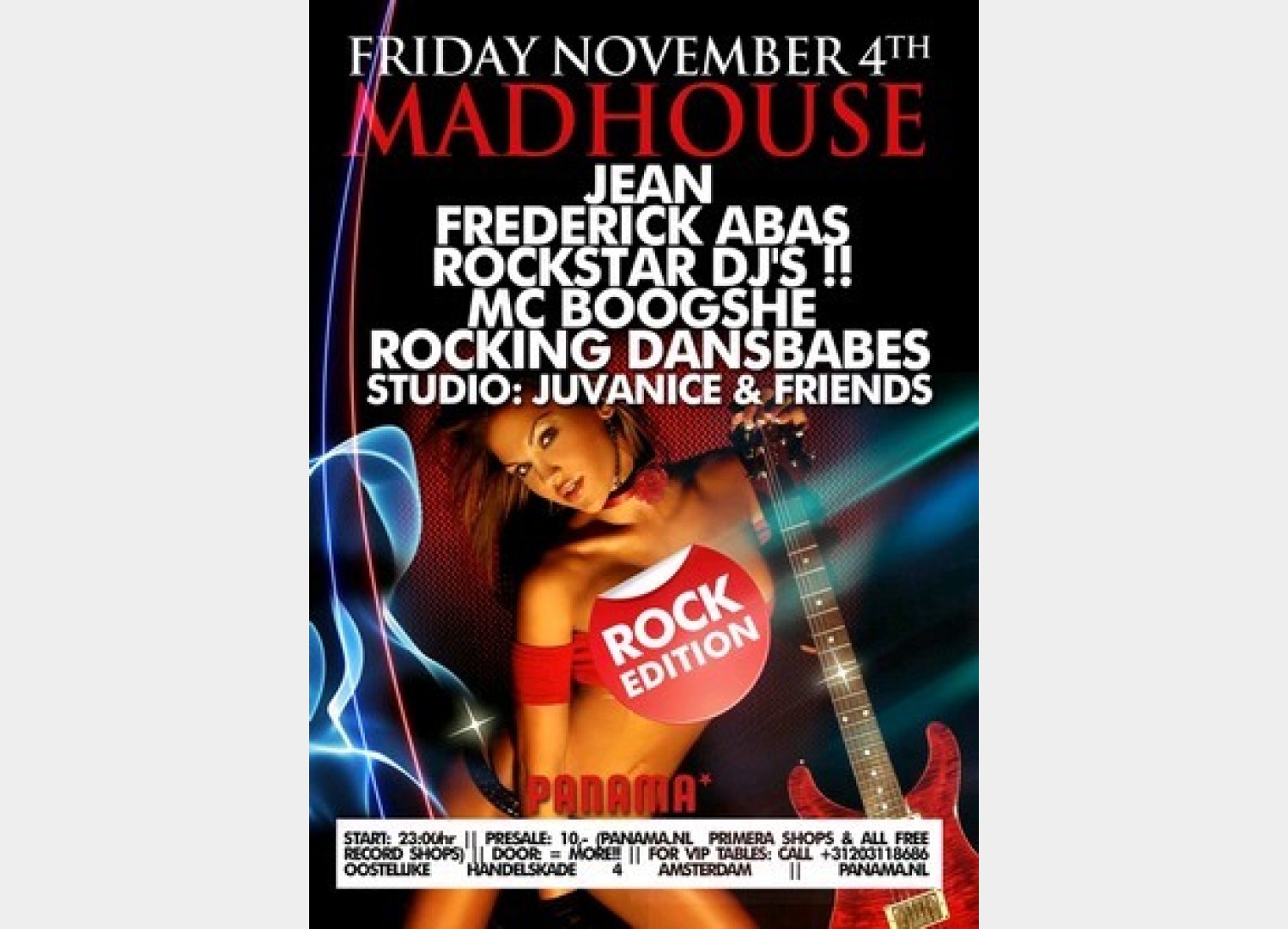 Party nieuws: Madhouse, the Rock Edition, vrijdag 4 november