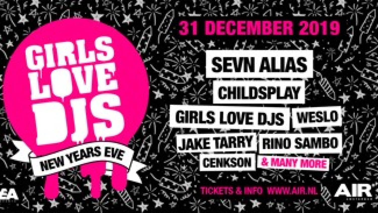 Party nieuws: Laatste tickets voor Girls Love DJs NYE nu in de verkoop!