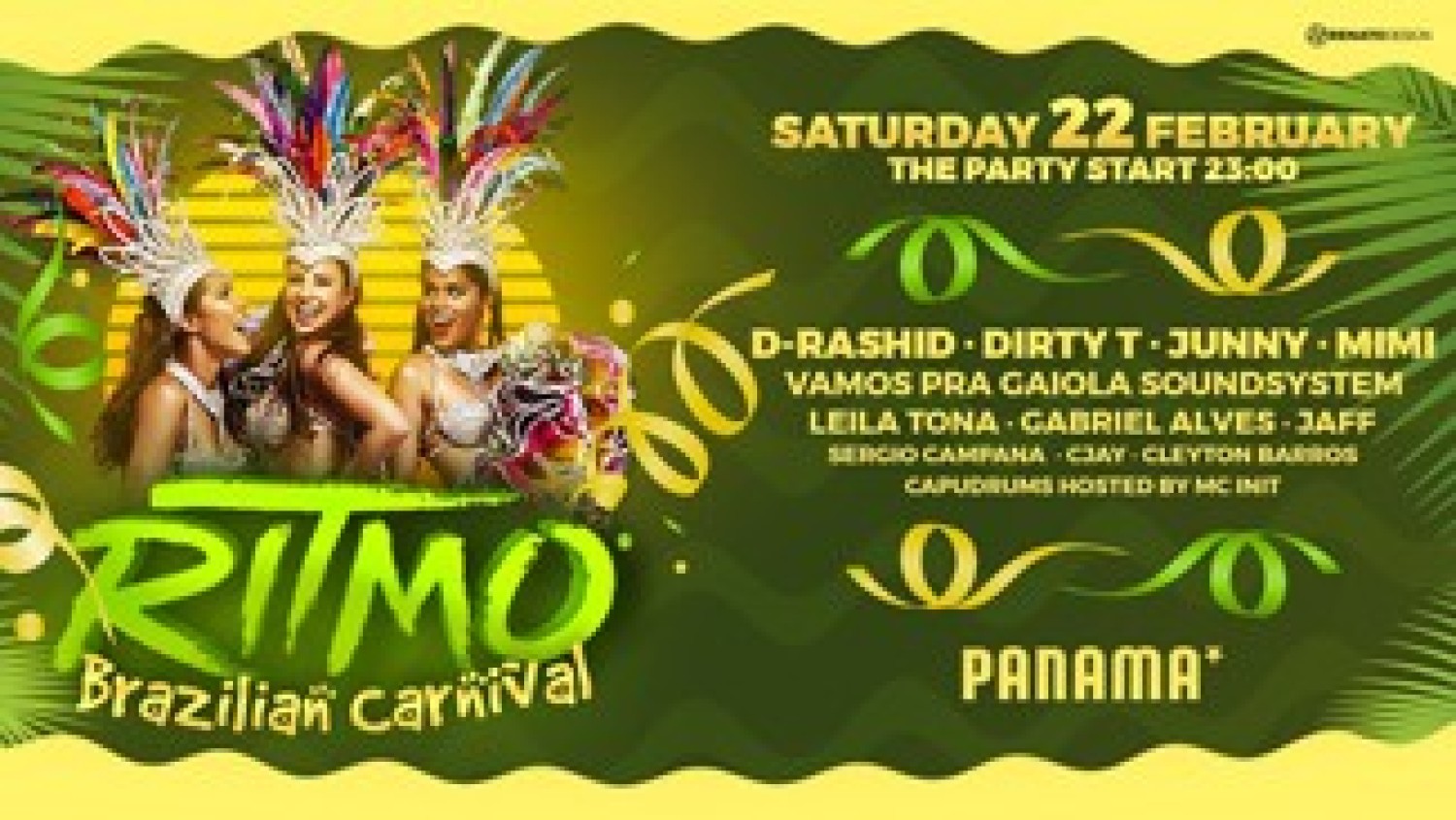 Party nieuws: Kom Braziliaans Carnaval vieren bij Ritmo in de Panama