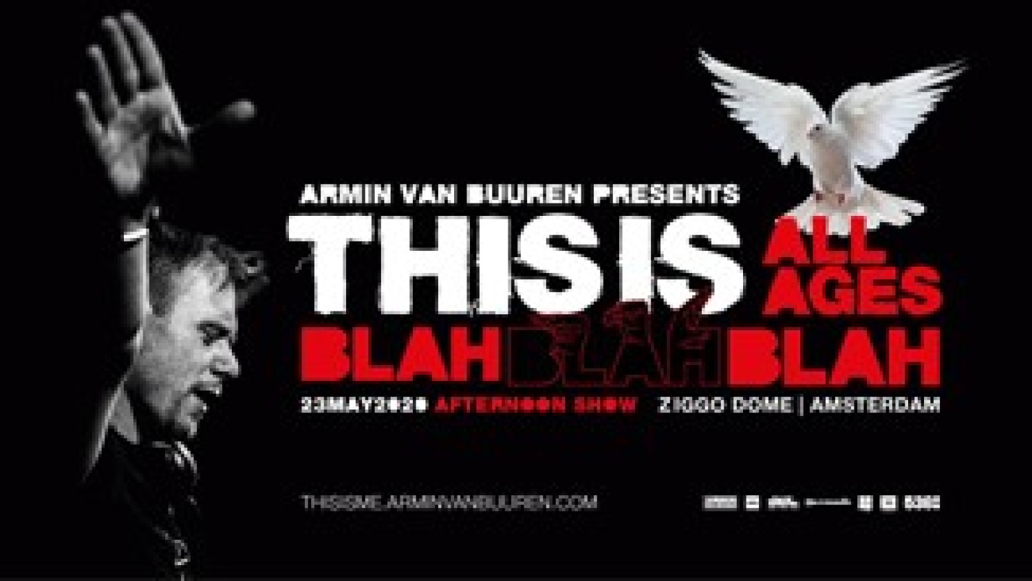 Party nieuws: Armin van Buuren This is Blah Blah Blah op 23 mei!
