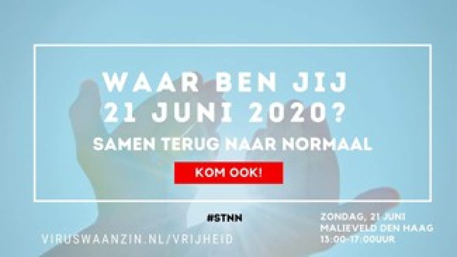 Party nieuws: Nederland komt samen op het Malieveld in Den Haag!