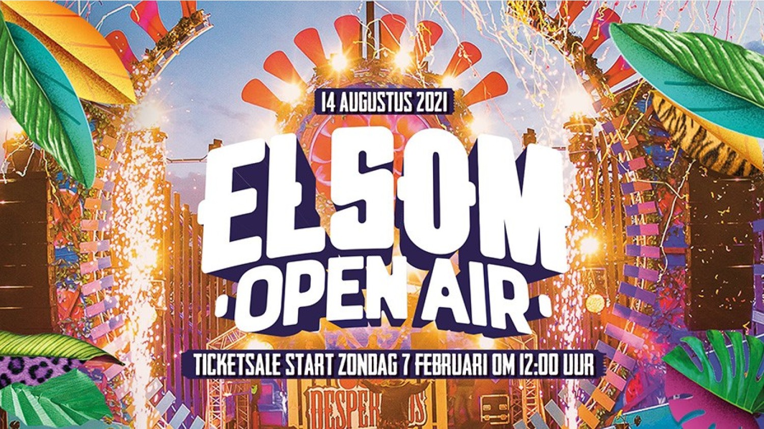 Party nieuws: Elsom Open Air is terug op zaterdag 14 augustus 2021