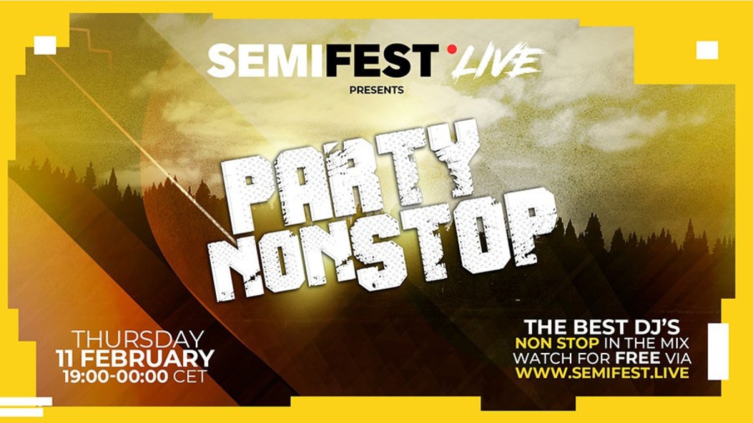 Party nieuws: De tweede SemiFest live presenteert PartyNonStop