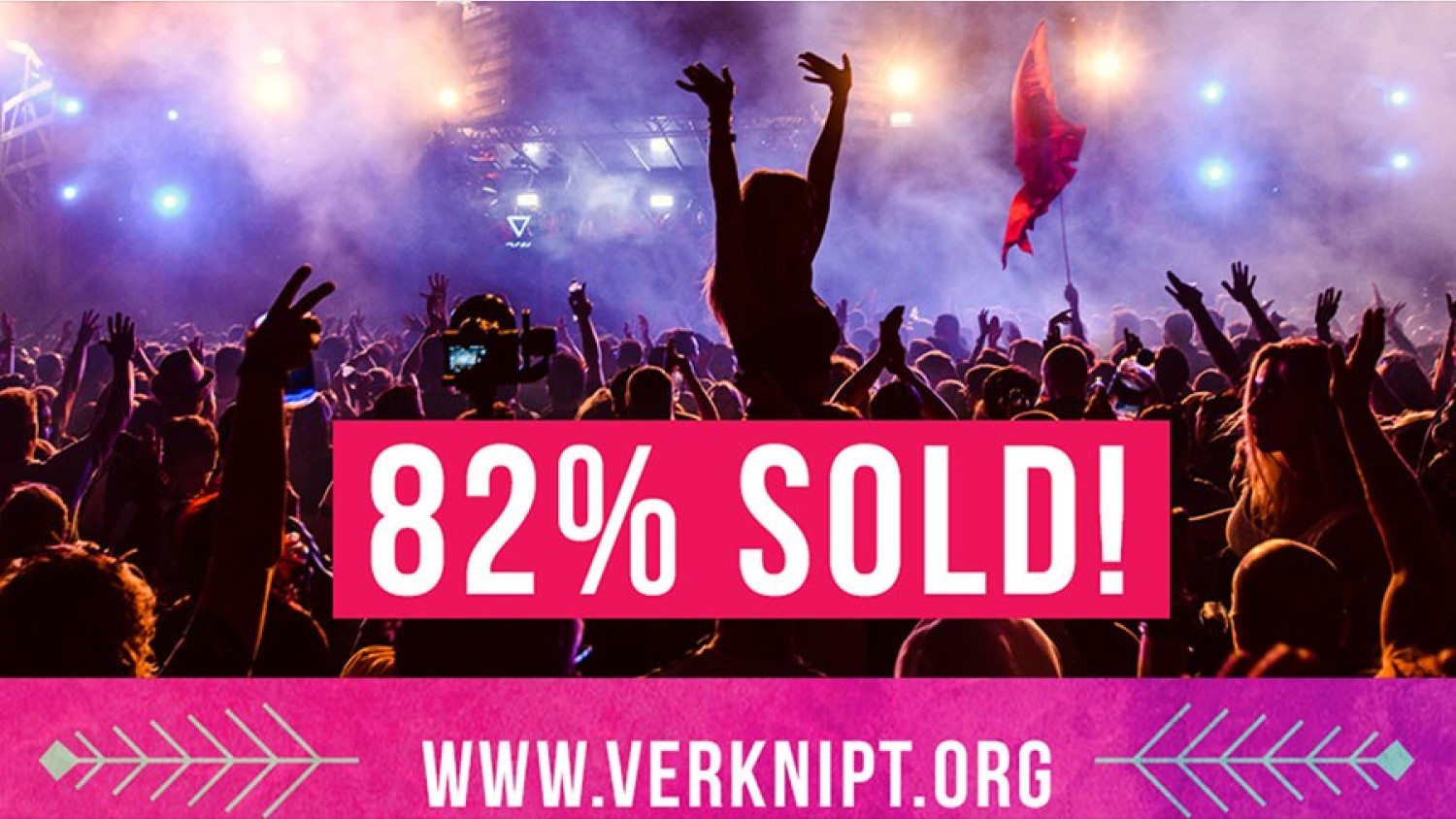 Party nieuws: 82% van de Verknipt Festival 2021 kaarten is verkocht!