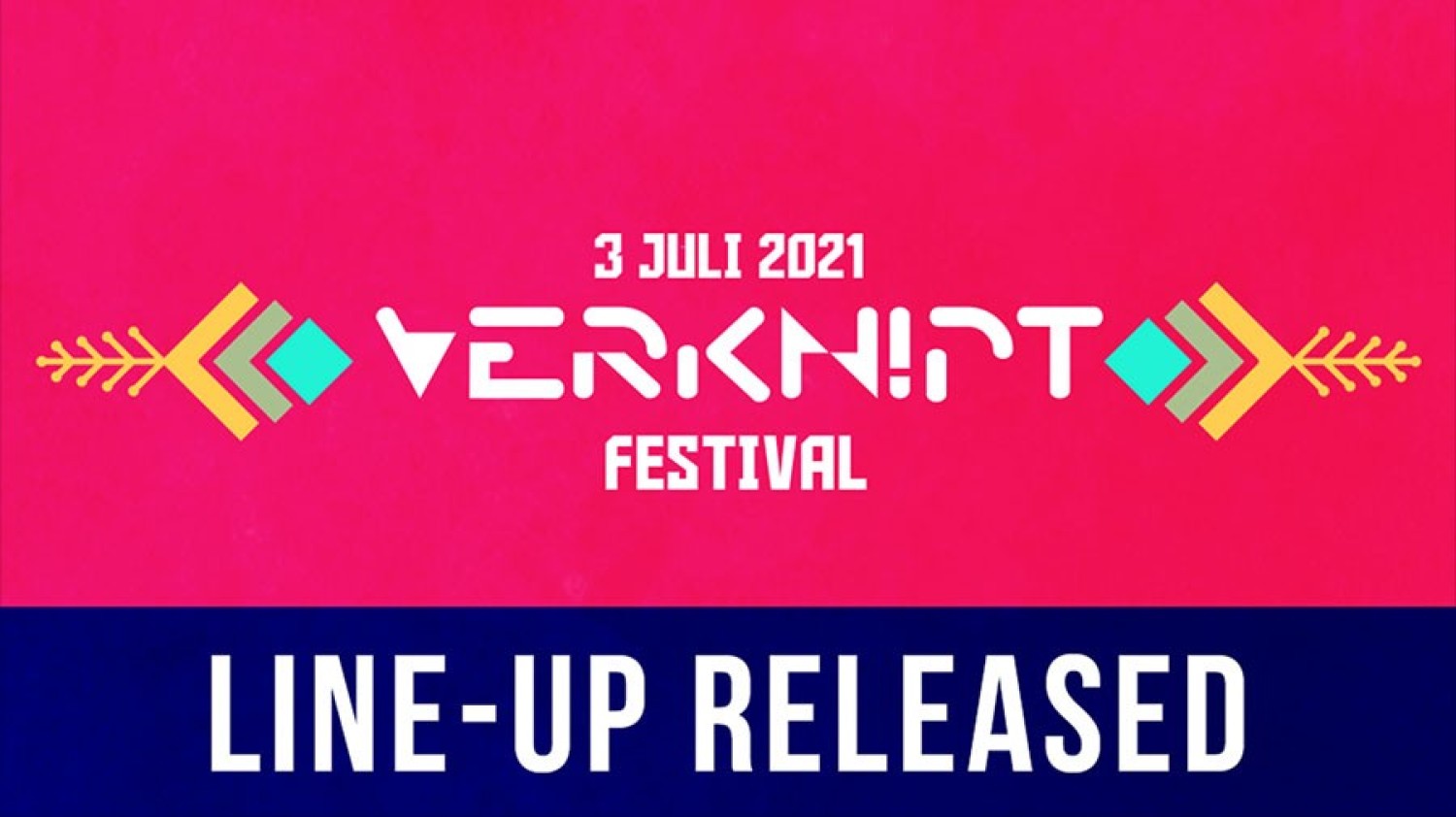 Party nieuws: Verknipt Festival 2021 maakt volledige line-up bekend