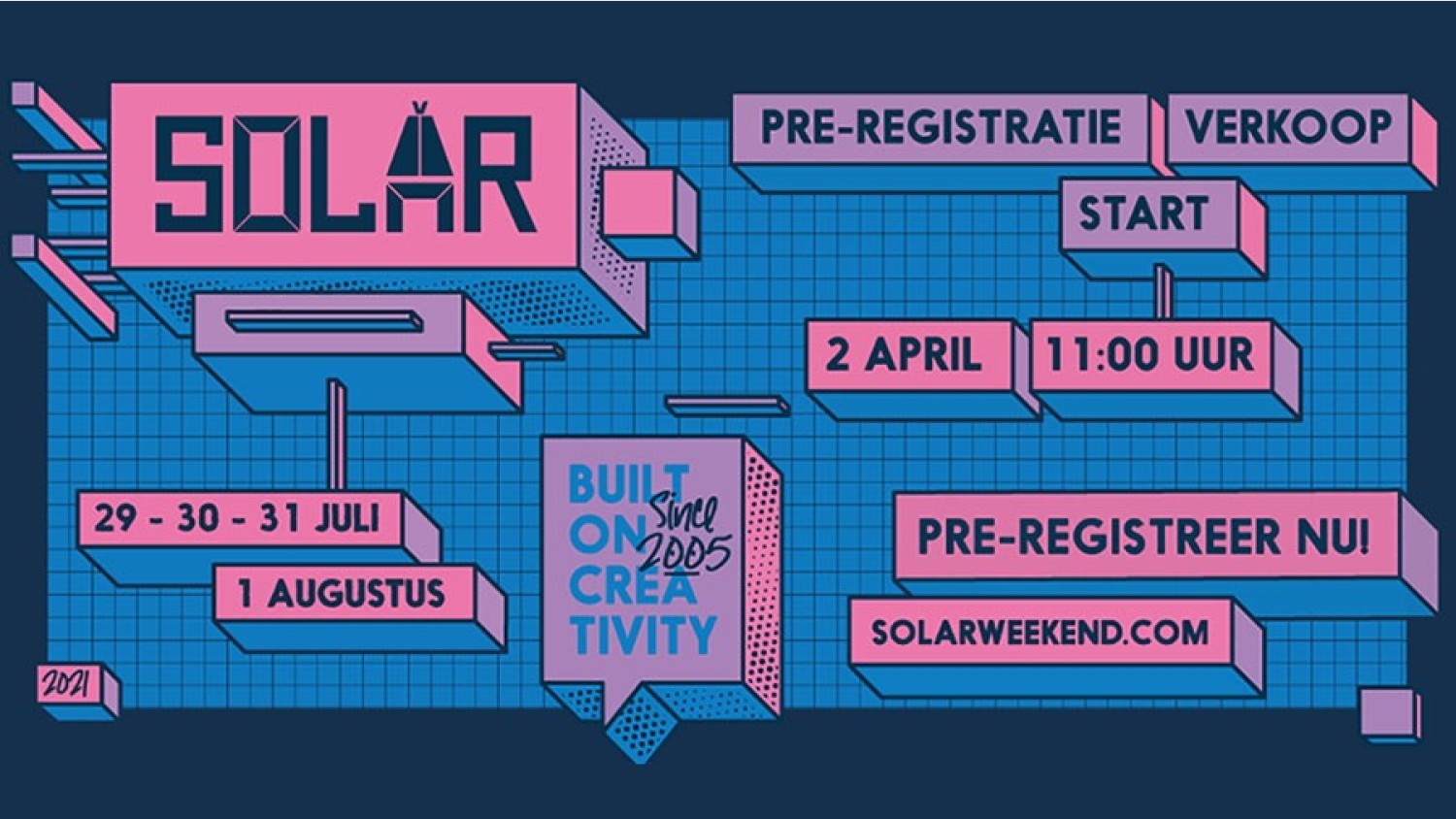 Party nieuws: Ticketverkoop Solar 2021 start op vrijdag 2 april