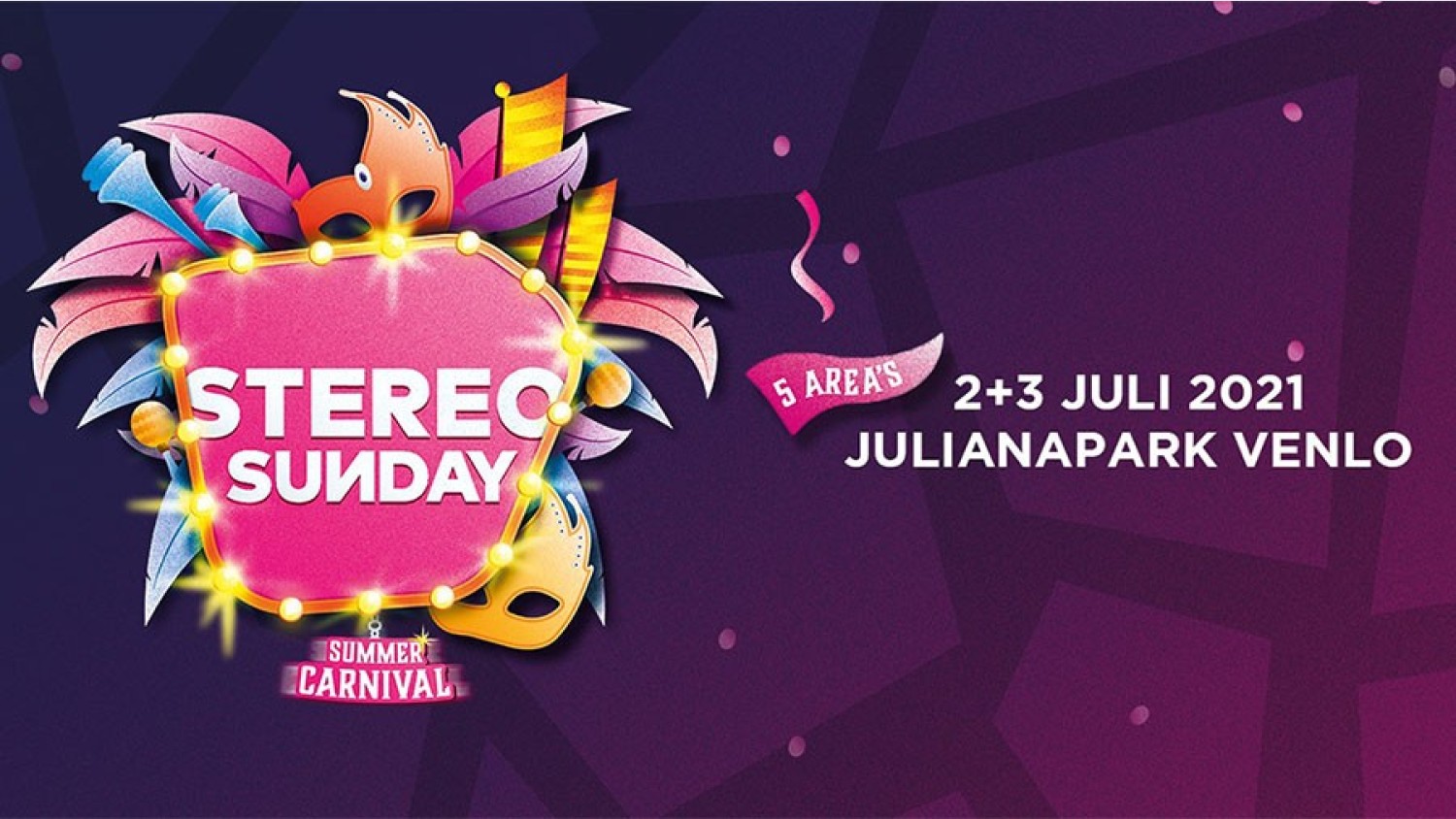 Party nieuws: Stereo Sunday lanceert kaartverkoop voor 2021