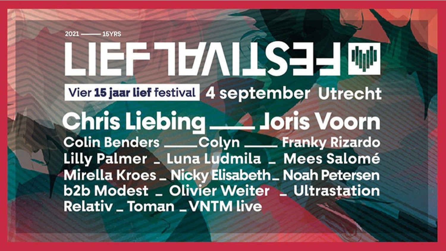 Party nieuws: Lief Festival 2021 bijna uitverkocht