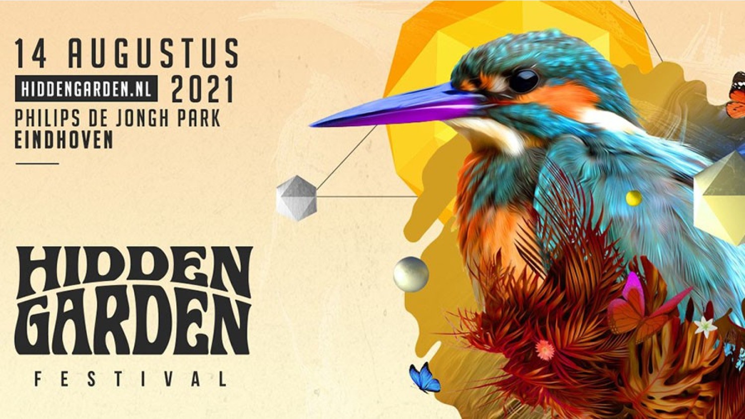 Party nieuws: Line-up Hidden Garden Festival 2021 bekend