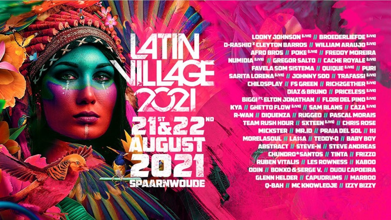 Party nieuws: LatinVillage Festival mogelijk naar september 2021