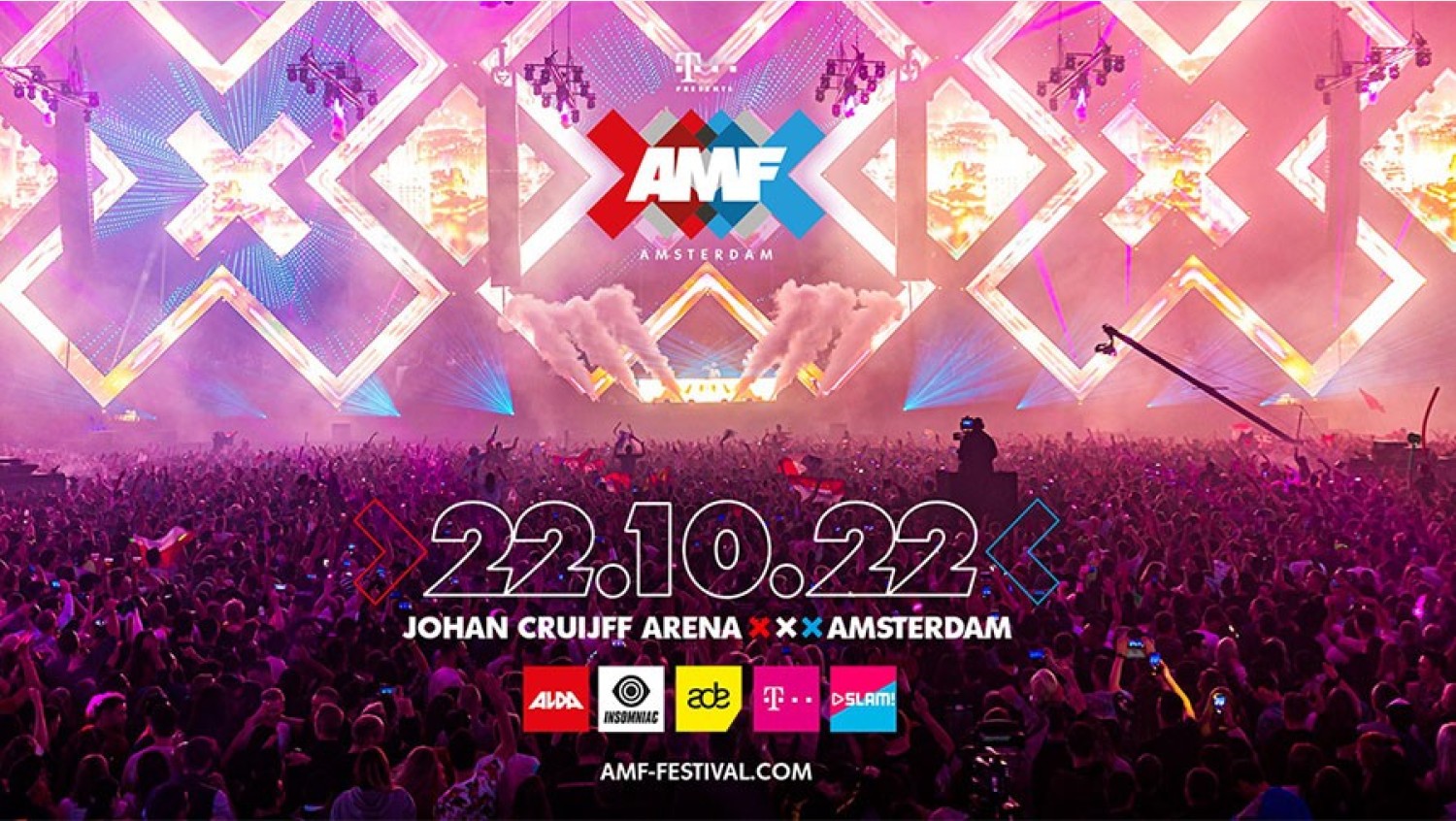 Party nieuws: Amsterdam Music Festival 2021 verplaatst naar volgend jaar