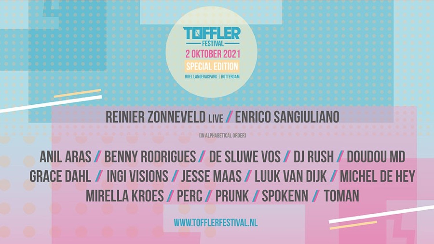 Party nieuws: Toffler Festival Special Edition 2021 gaat door