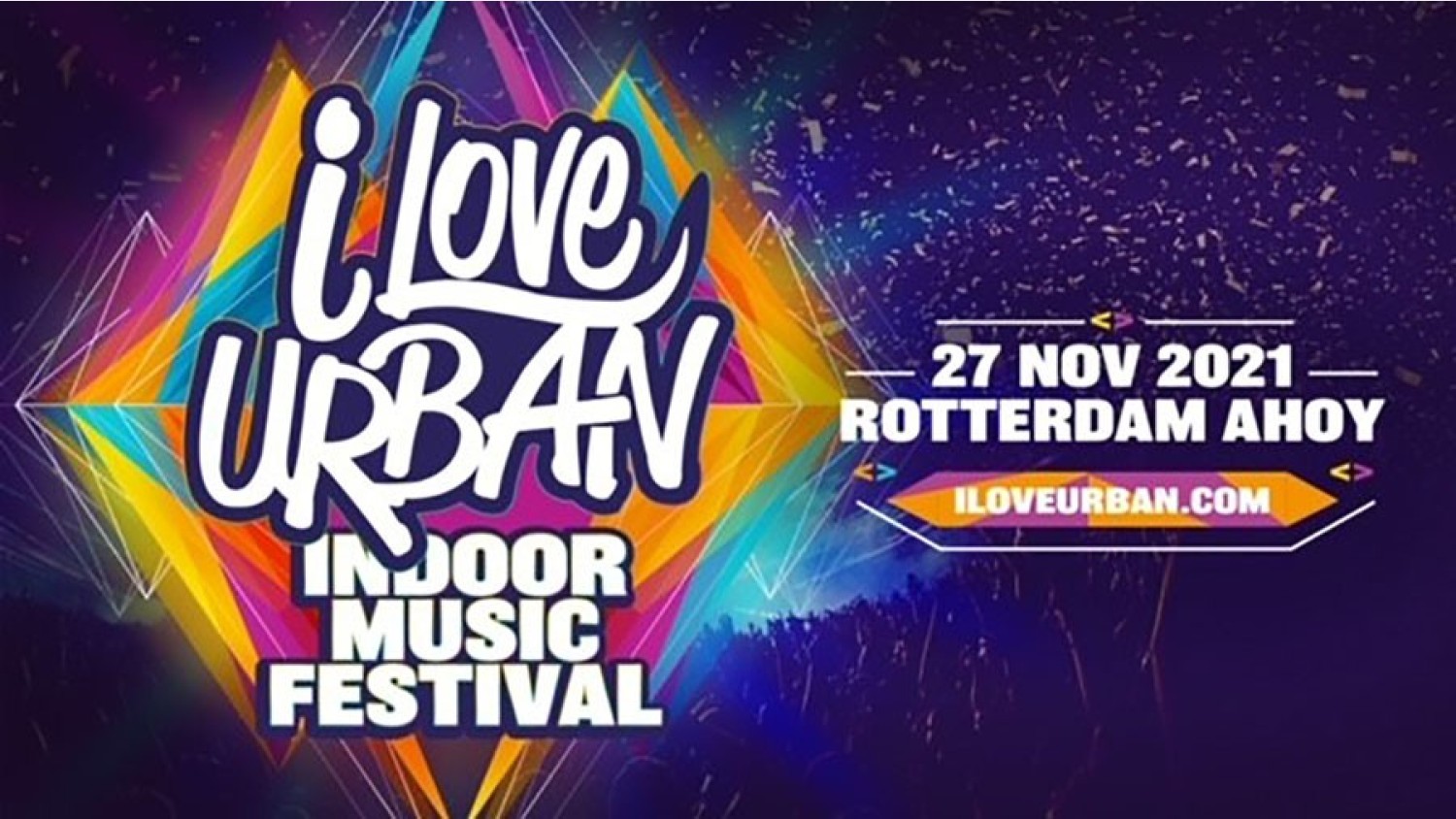 Party nieuws: I Love Urban festival uitgesteld tot 2022