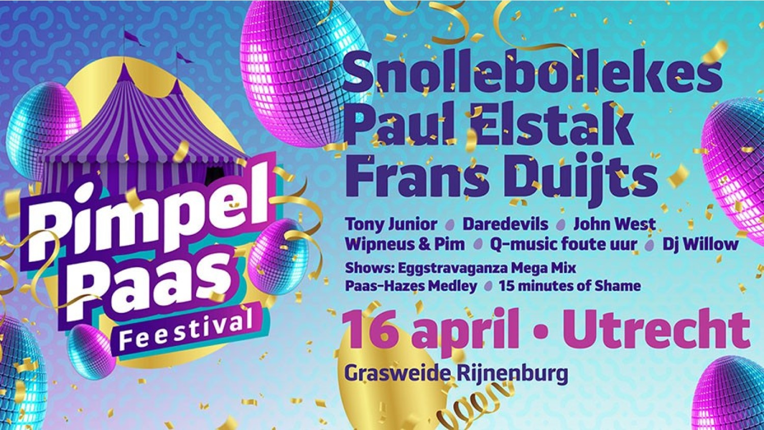 Party nieuws: Start van het Utrechtse festivalseizoen: Pimpelpaas feestival