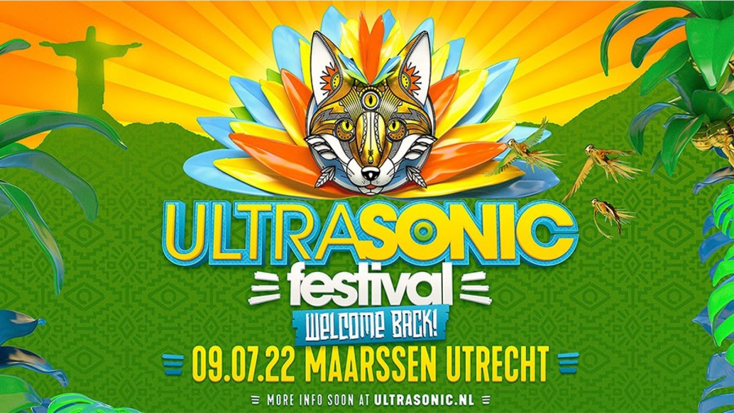 Party nieuws: Ultrasonic Festival is terug op zaterdag 9 juli