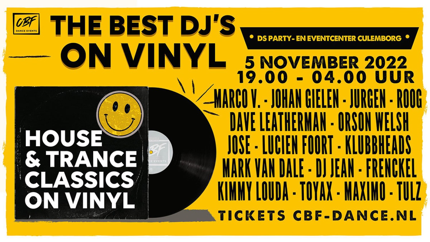 Party nieuws: Exclusief evenement: The Best Dj's on Vinyl