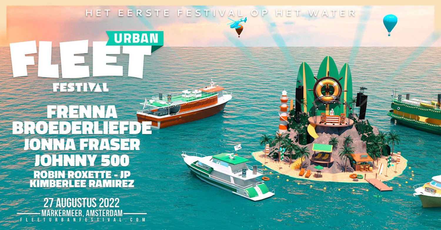 Party nieuws: Het eerste festival op het water: Fleet Urban Festival
