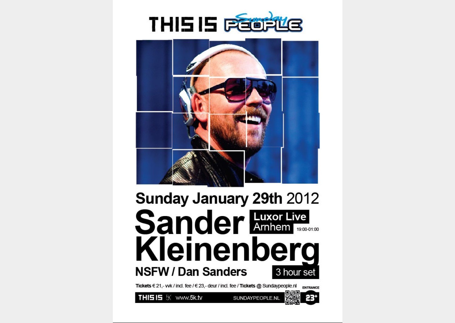 Party nieuws: THIS IS Sundaypeople with : Sander Kleinenberg 3 hour set!