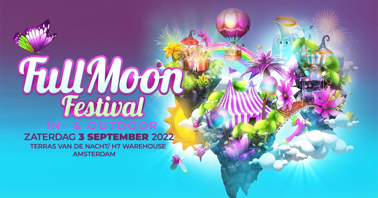 Party nieuws: Full Moon is terug met een in- & outdoor Festival