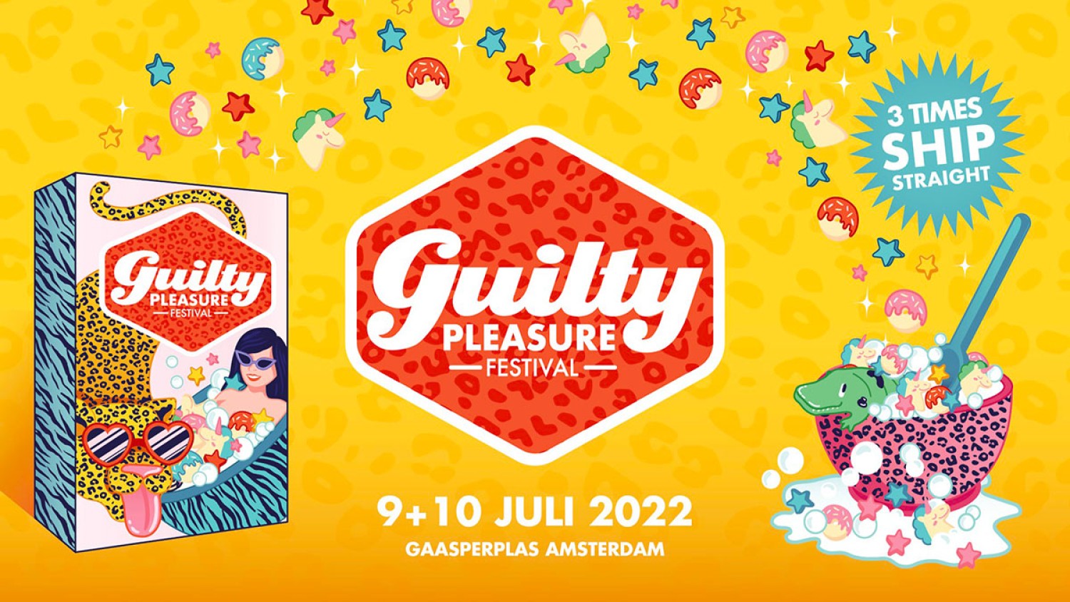 Party nieuws: Guilty Pleasure Festival drie keer scheepsrecht