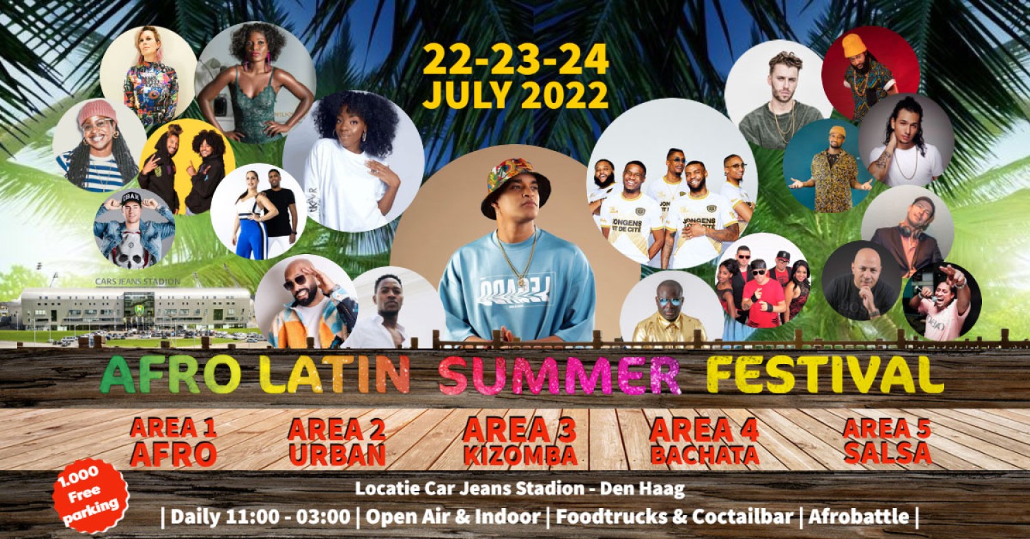 Party nieuws: Het Afro Latin Summer Festival in Nederland