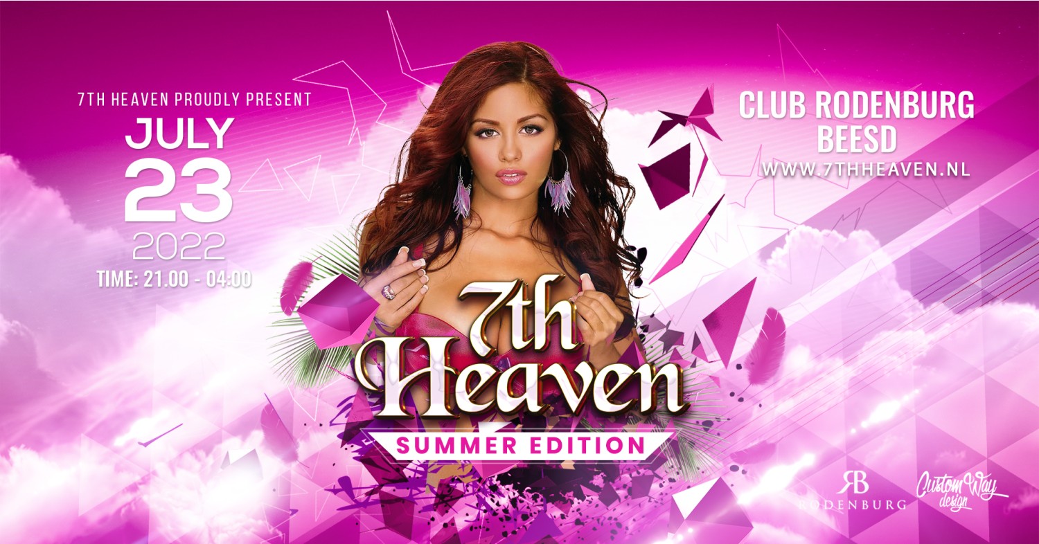 Party nieuws: Zomerse editie 7th Heaven in Club Rodenburg