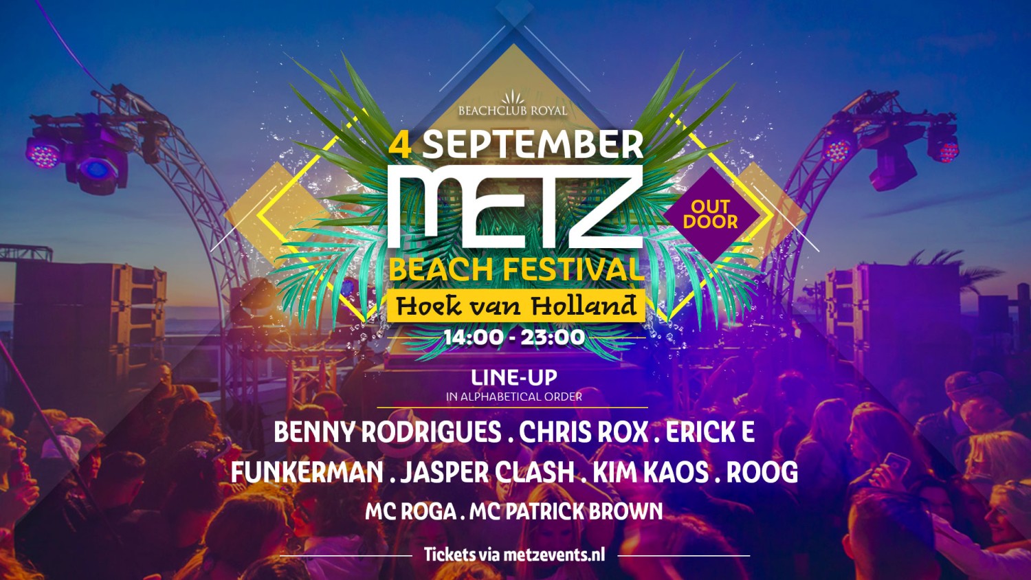 Party nieuws: Laatste 150 kaarten Metz Beach Festival