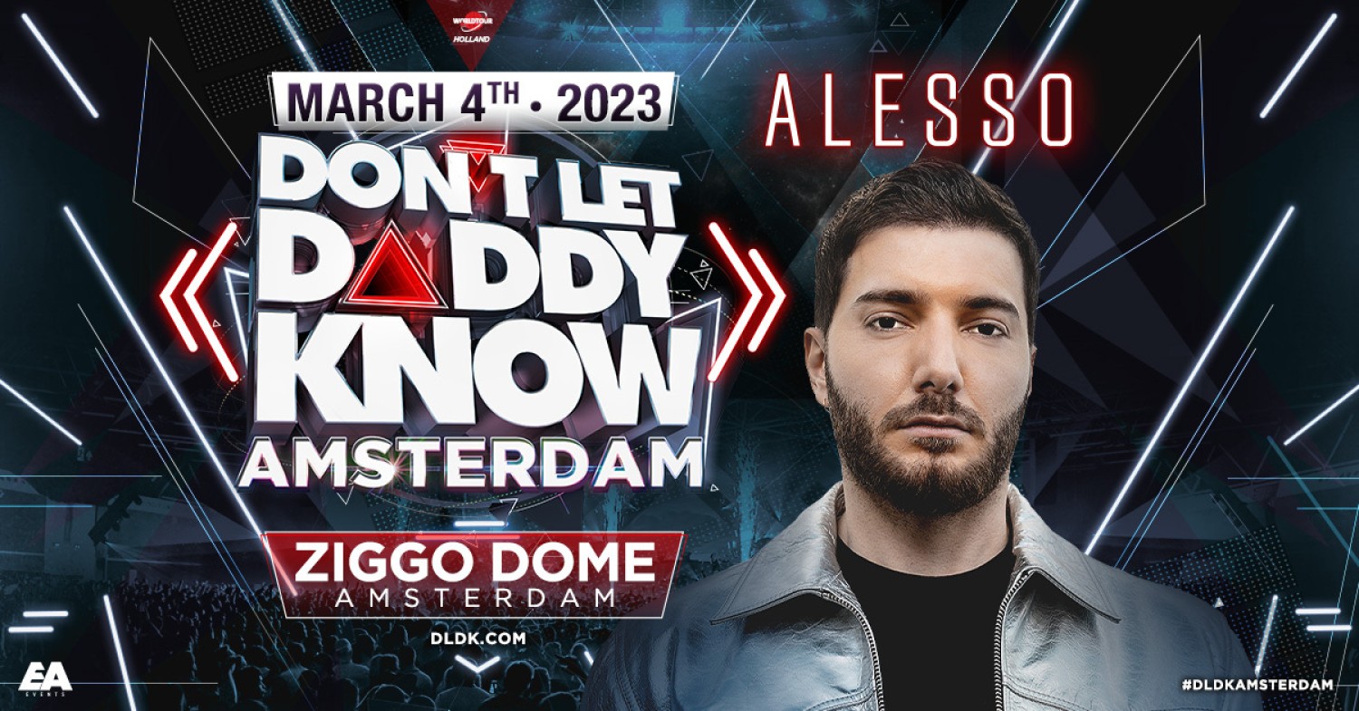 Party nieuws: Alesso headliner Don't Let Daddy Know Amsterdam 2023