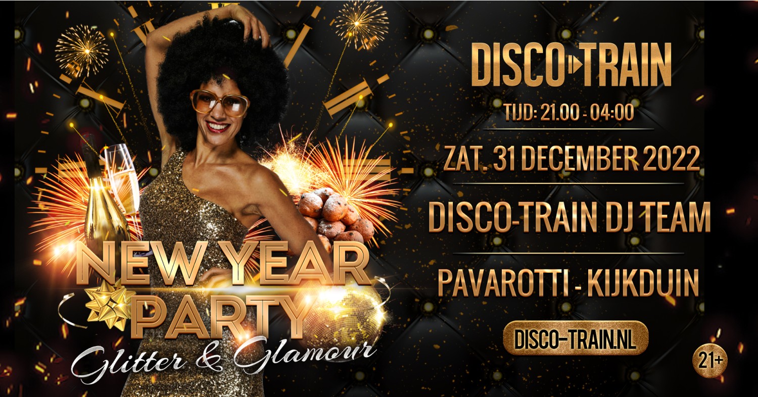 Party nieuws: De Disco-Train New Year Party is on!