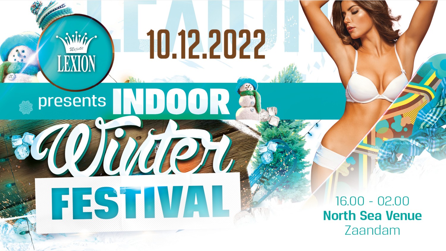 Party nieuws: Lexion presents Indoor Winter Festival