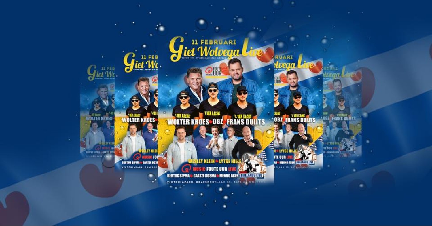 Party nieuws: Wolvega Giet Live