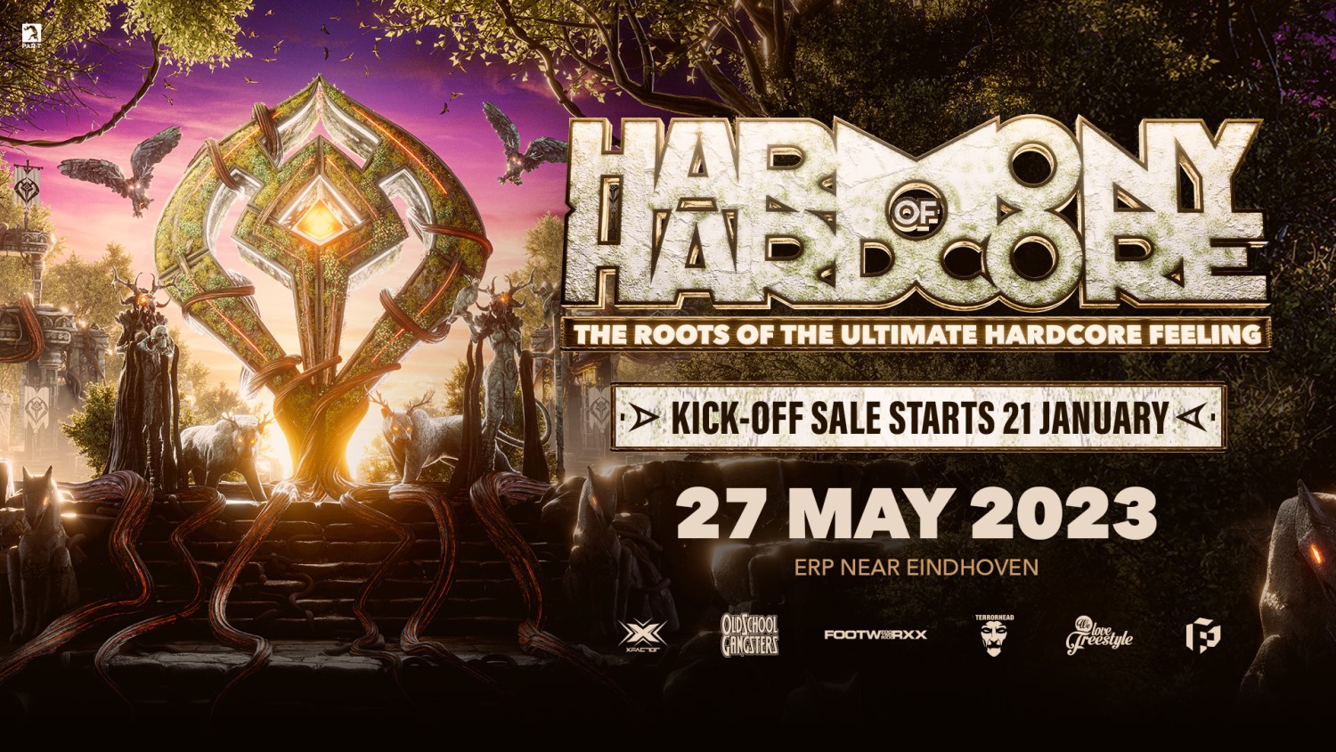 Party nieuws: Kaartverkoop Harmony of Hardcore 2023