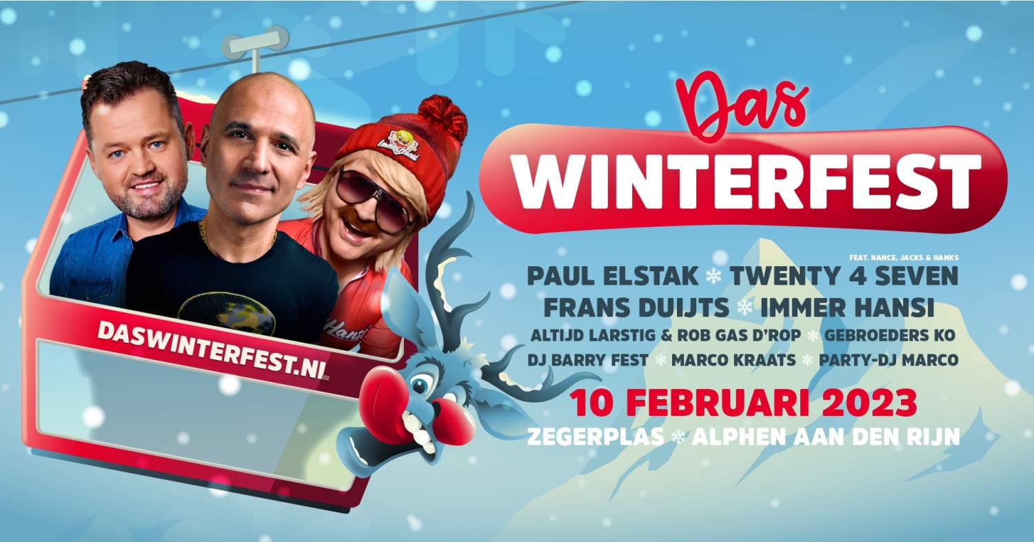 Party nieuws: Regular tickets Das Winterfest 2023 bijna uitverkocht